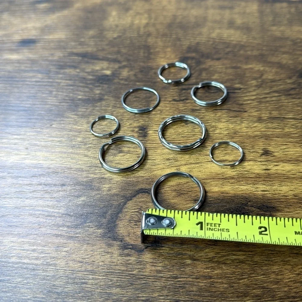 Set of Silver Keyrings